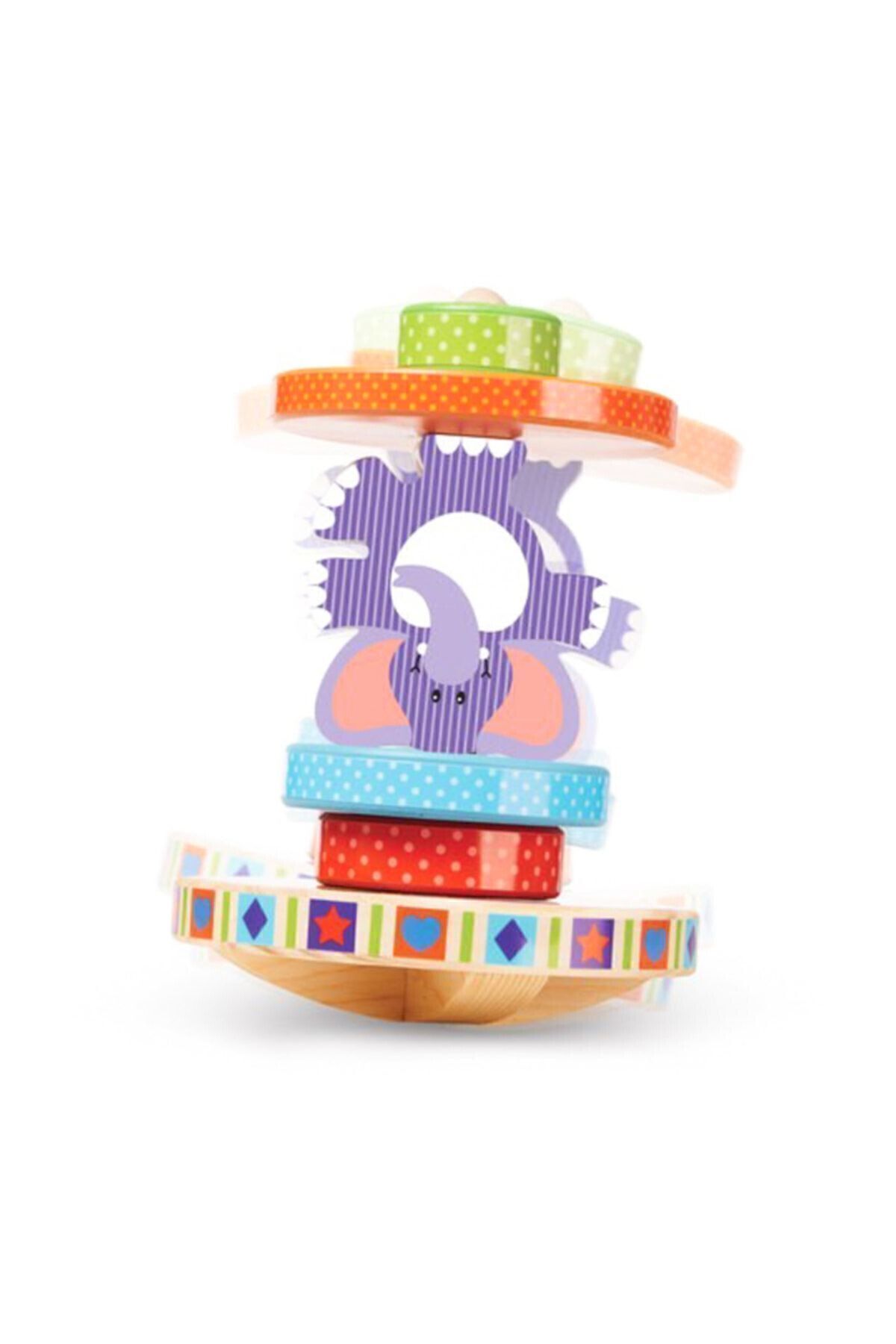 اسباب بازی های چوبی سفید مردانه و زنانه Melissa Doug برج سنگ فرش Melissa & Doug