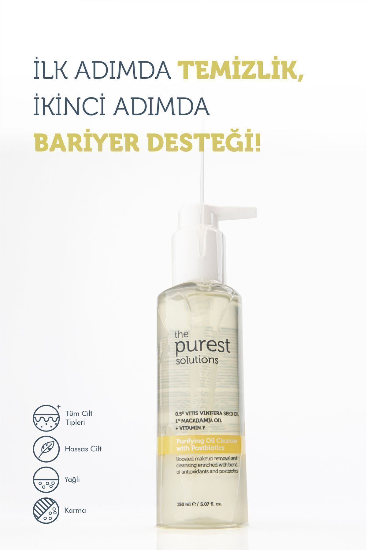 The Purest Solutions-Multifunctional Purifying Cleansing Oil with Postbiotic Content 150 ml 2
