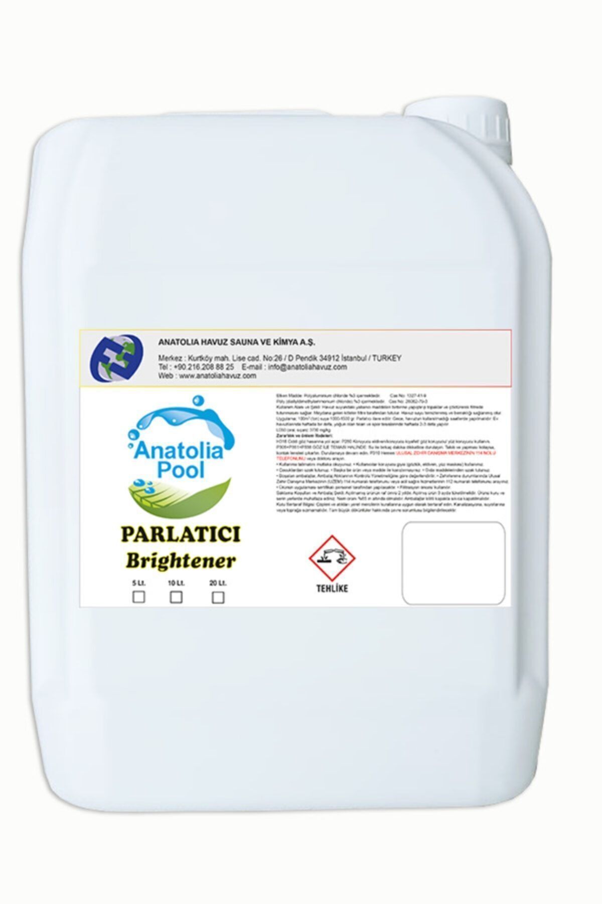 Pool Water Brightener / Clarifier 5 Lt. (brightener)