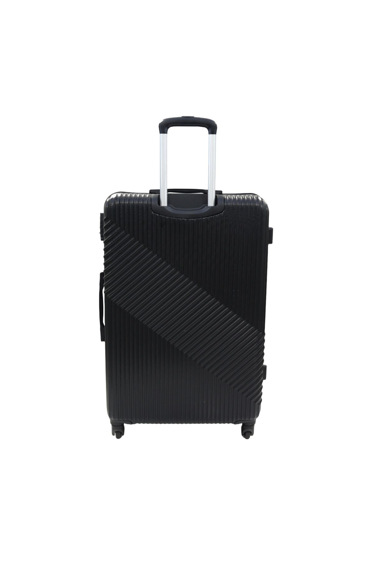 Giordano-Logo Large Suitcase Black, ABS Hard Shell Lightweight Durable Secure Number Lock. 3