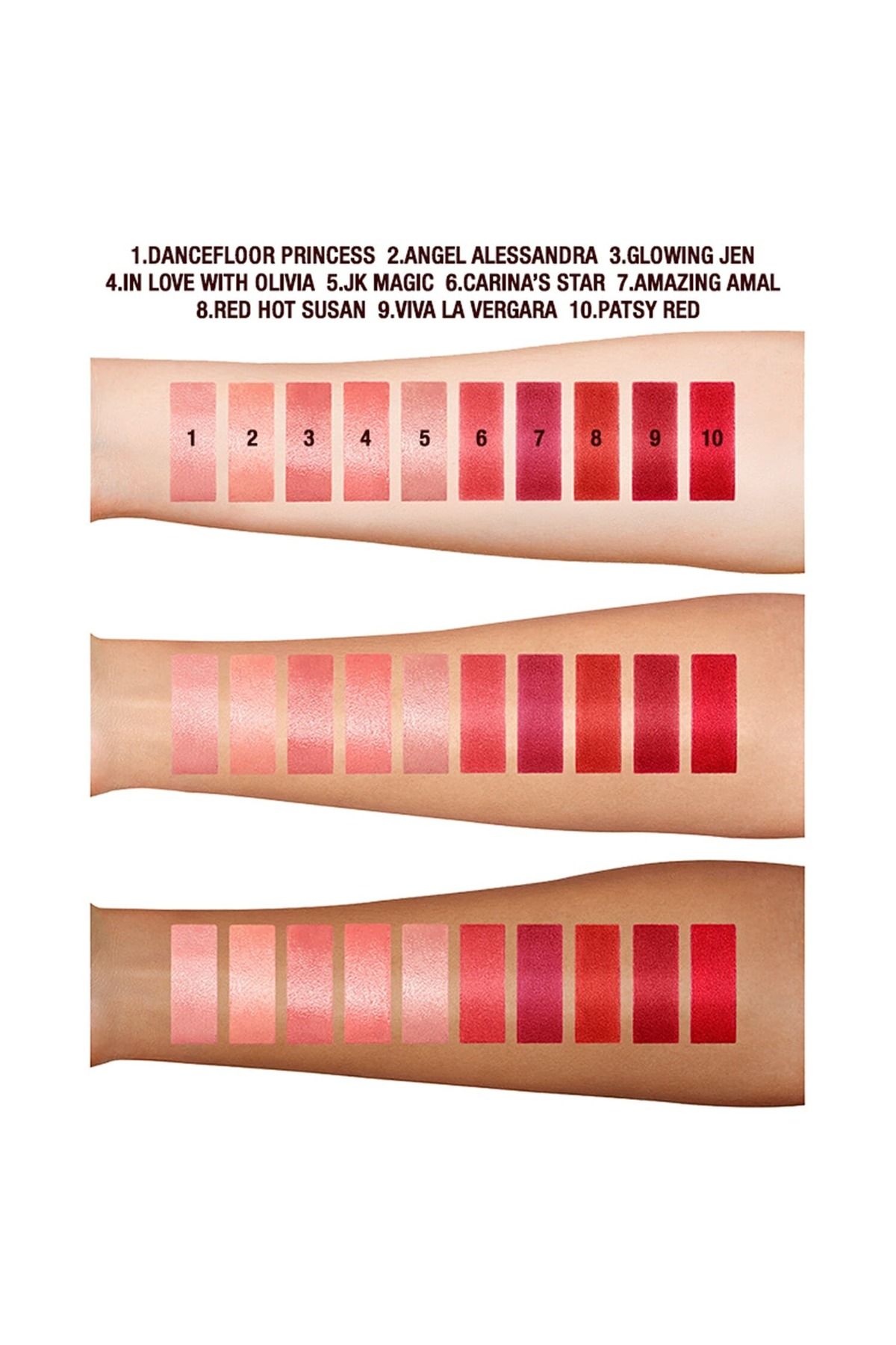 charlotte tilbury-Hot Lips 2.0 - Carina's Star Lipstick (3.5 g) 5