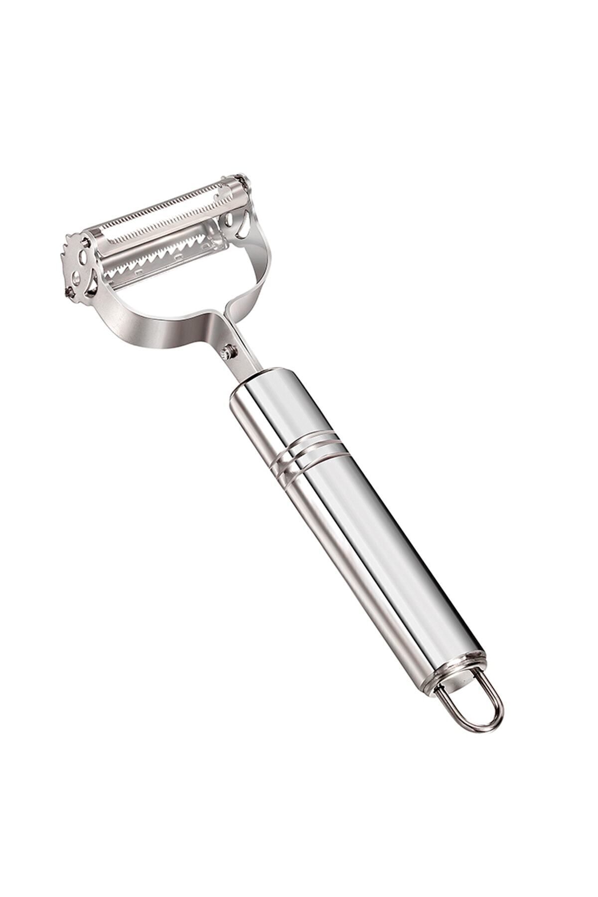 FABUUCLİCK-Professional Steel Double Sided Julienne Fruit Vegetable Peeler Chopper Potato Apple Fruit Peeling 2
