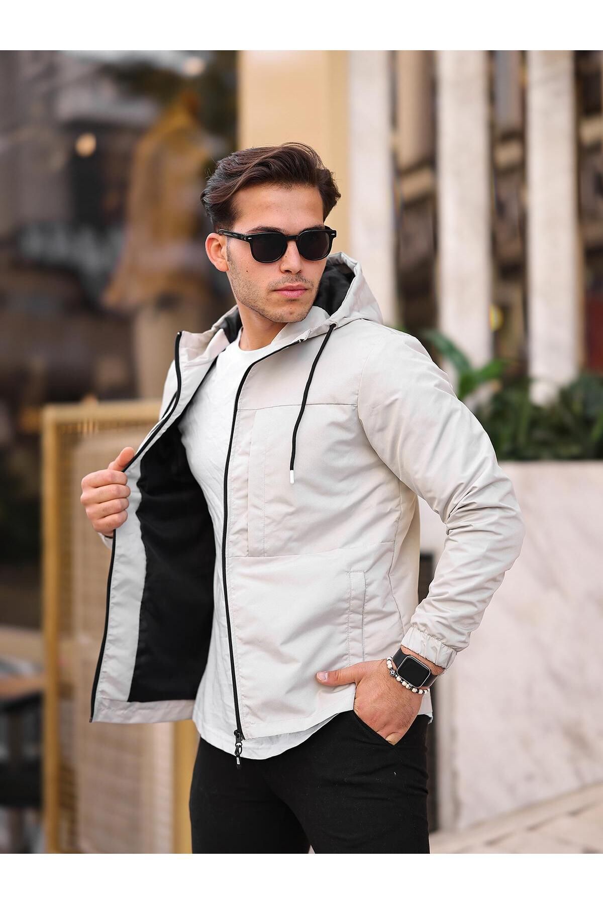 FLUEND MODA  Mevsimlik Su ve Rüzgar Geçirmez Astarlı Yazlık Mont - Görsel 3