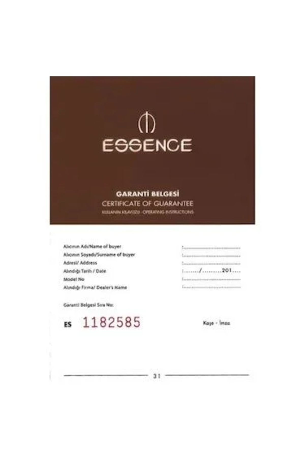 Essence-Sw. D1147.270 Women's Wristwatch - Curved and Corded 3