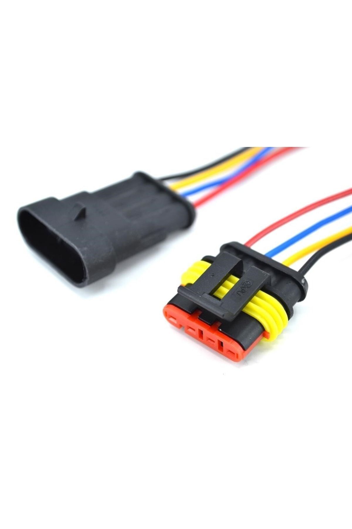 Genel Markalar 4 Kablolu Süper Seal Erkek Dişi Takım Elektrik Bağlantı Soketi