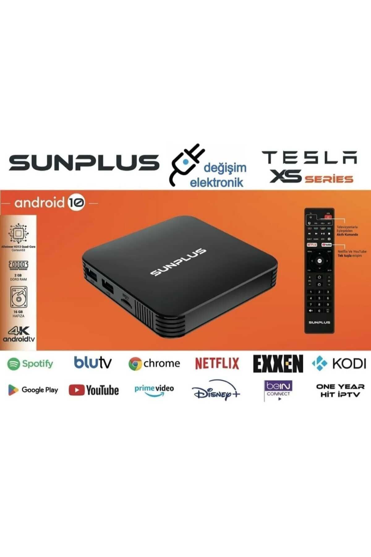 towerbox plus ① Sunplus Android Tv Box 2gb Ram -16 Gb Hafıza Android 12 Tvbox - 4