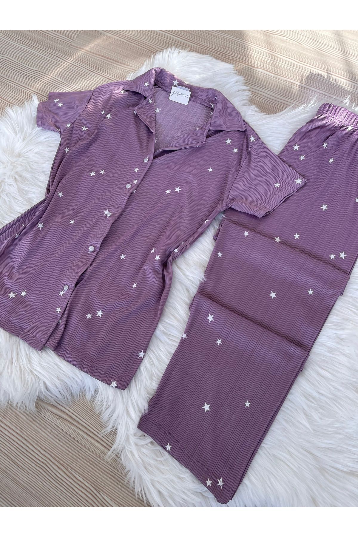 Pijamacs-STAR PATTERNED PEGASUS PAJAMAS SET 8