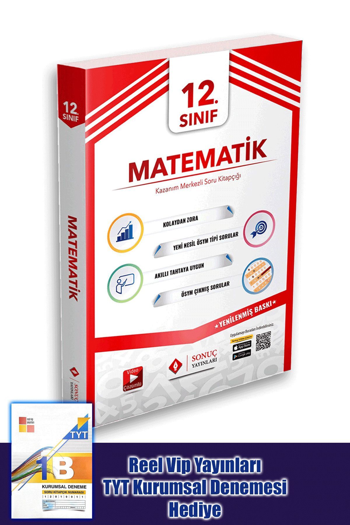 Sonuç Yayınları 12.sınıf Matematik Modüler Set 2024-2025