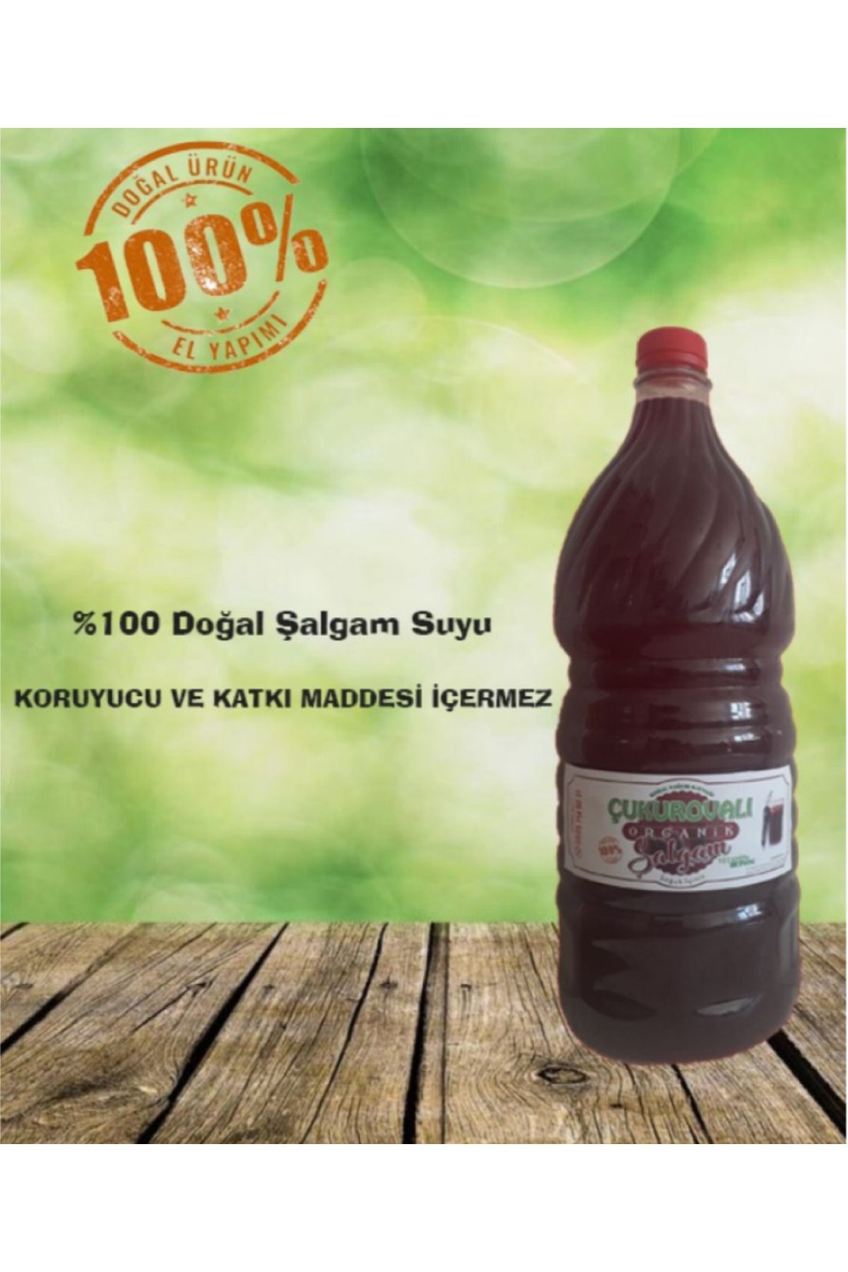 çukurovalı Çukurovalı Doğal Ev Yapımı Şalgam Suyu 2 litre x 2 adet