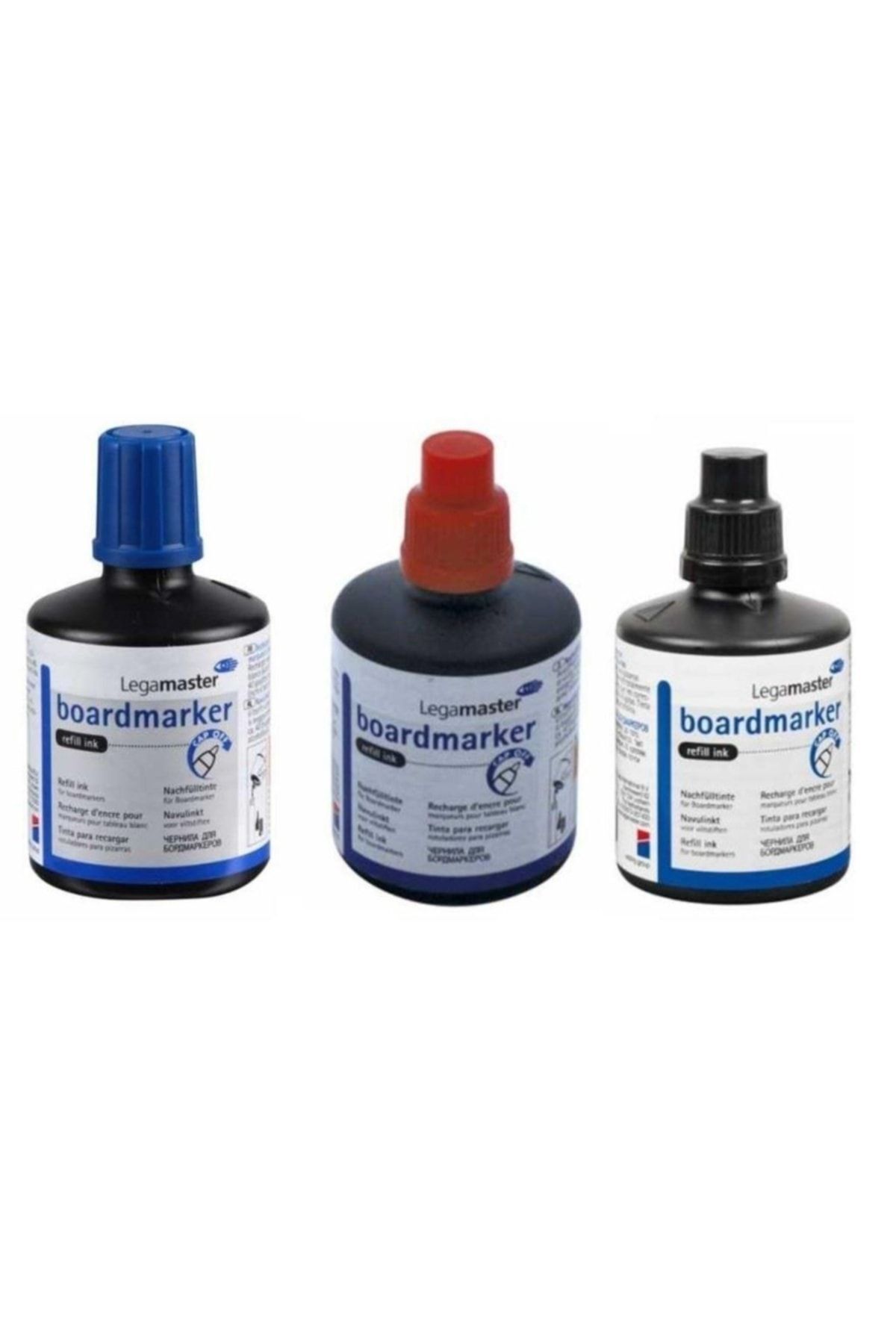 Edding Eddnig 100 Ml Tahta Kalem Mürekkebi Siyah Mavi Kırmızı 3 Lü tkm