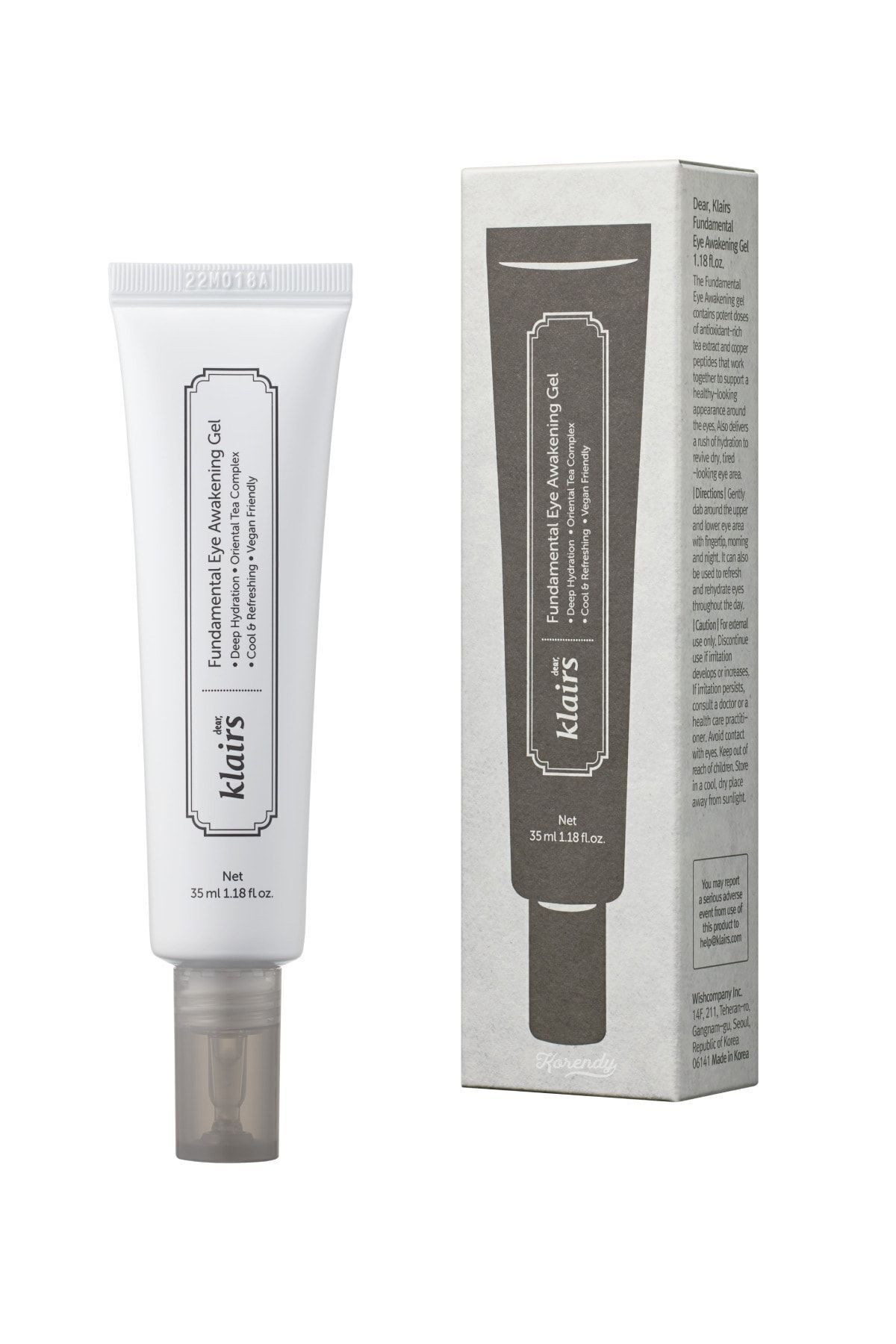 Dear Klairs-Korendy Fundamental Eye Awakening Gel - 35ml 1