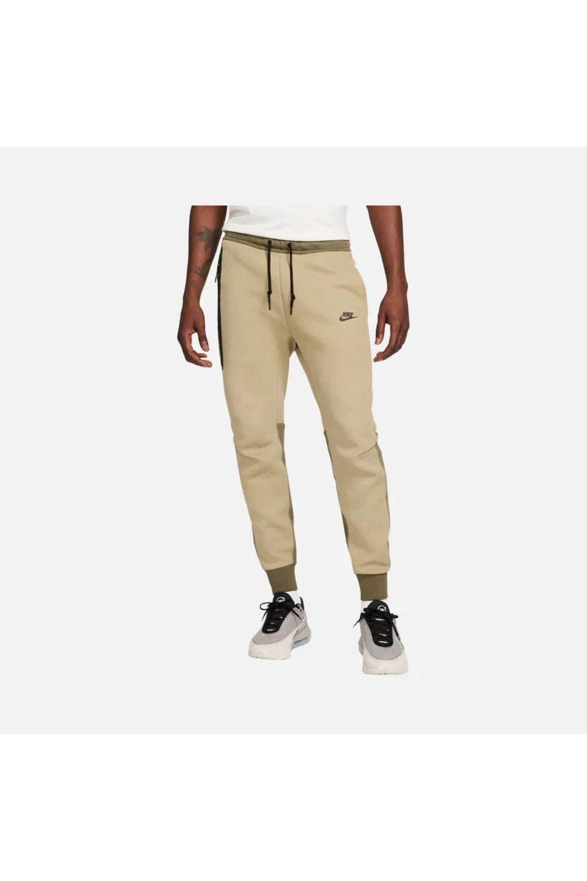 Nike tech fleece pants khaki new arrivals