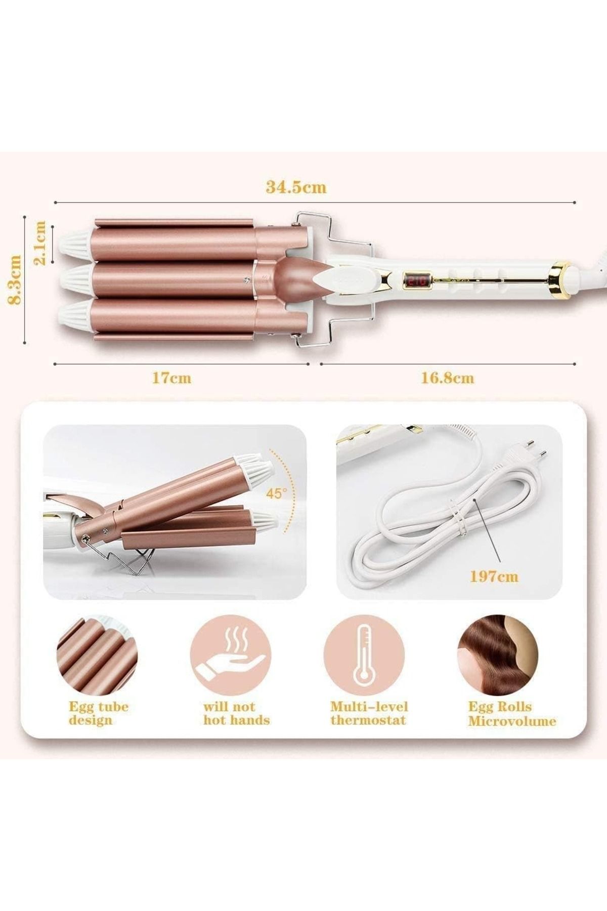 Nilu Moda-Tongs Style Hair Styling 2