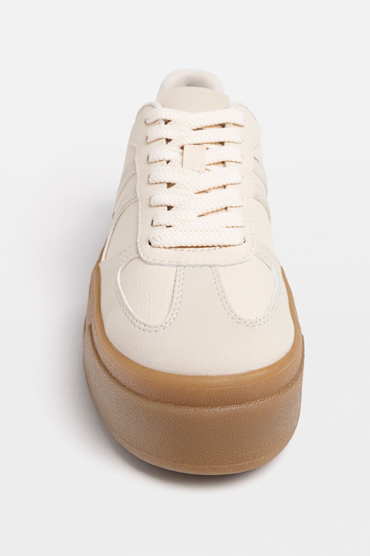 Stradivarius-Flat Platform Sneakers 4