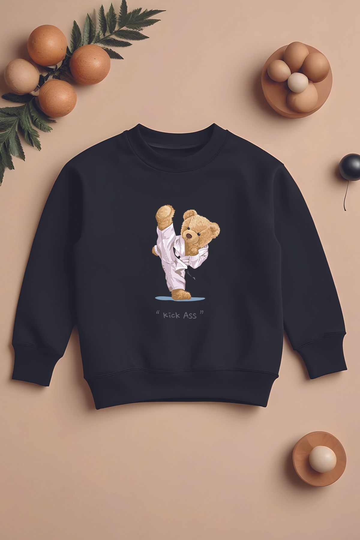 MYADA Hanorac Supradimensionat Pentru Copii Boho Tekvandocu Sezon Nou 3 Fire - 12397 Unisex - 13–14 years