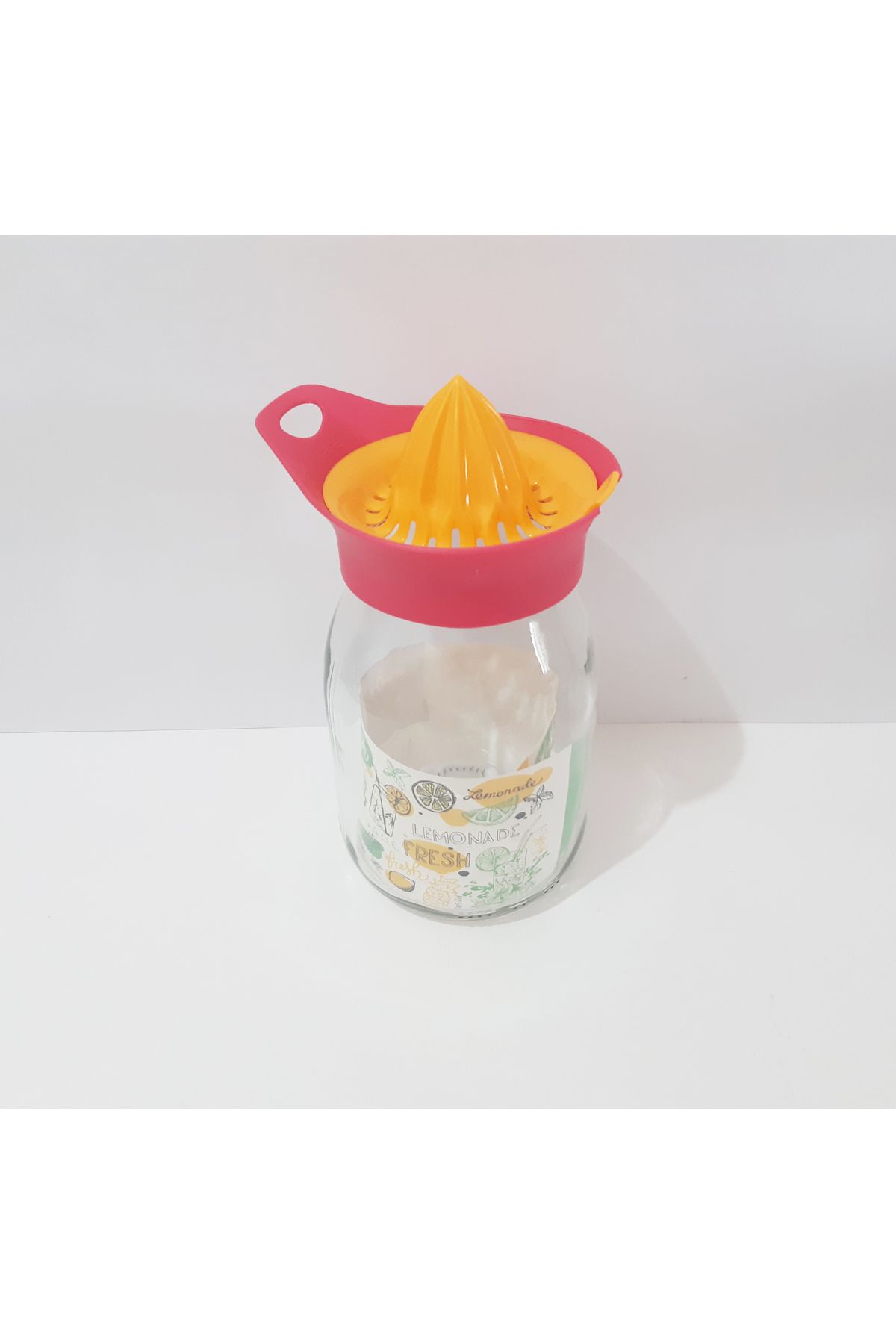renkli çiçekler-1000 ml Citrus Juicer - Glass Lemon Bowl and Lemon Orange Grapefruit 1