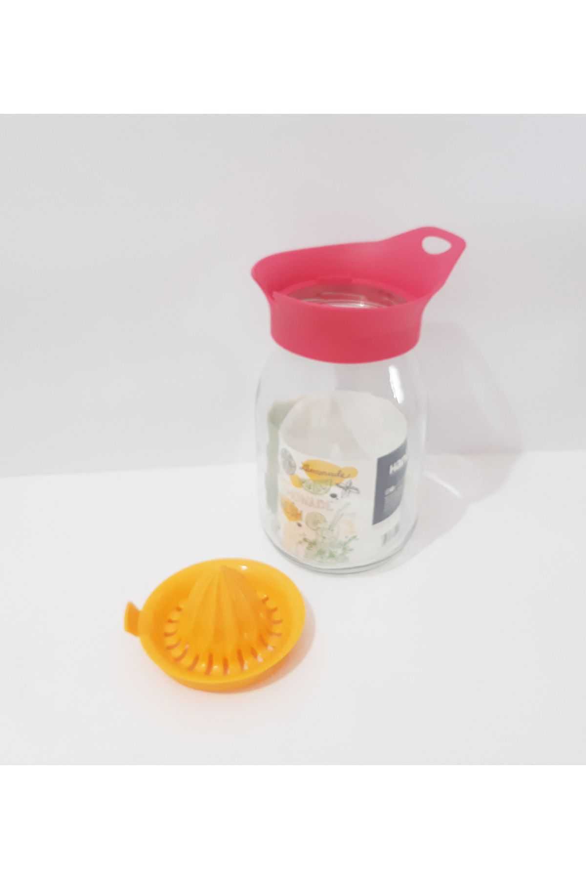 renkli çiçekler-1000 ml Citrus Juicer - Glass Lemon Bowl and Lemon Orange Grapefruit 4