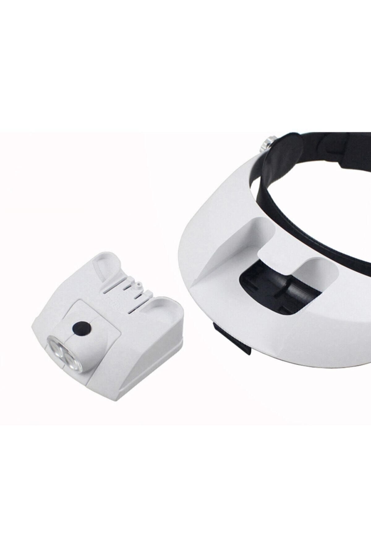 ART-Head Magnifier Loop Lens Set Professional Head with LED Light and 5 Different Size Lenses 5