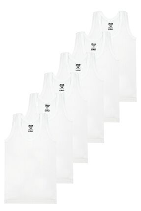 Öts Erkek Çocuk 6'lı Süprem Atlet (%100 Pamuk)