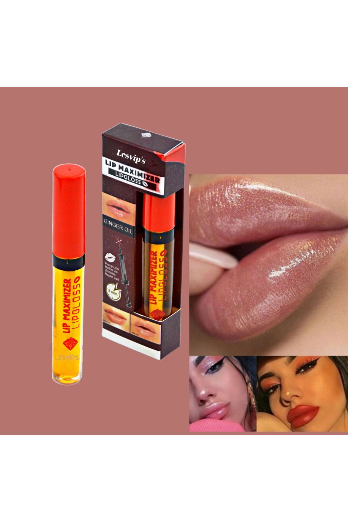 Lesvip s Lip Maximizer Lip Plumping Lip Gloss Trendyol