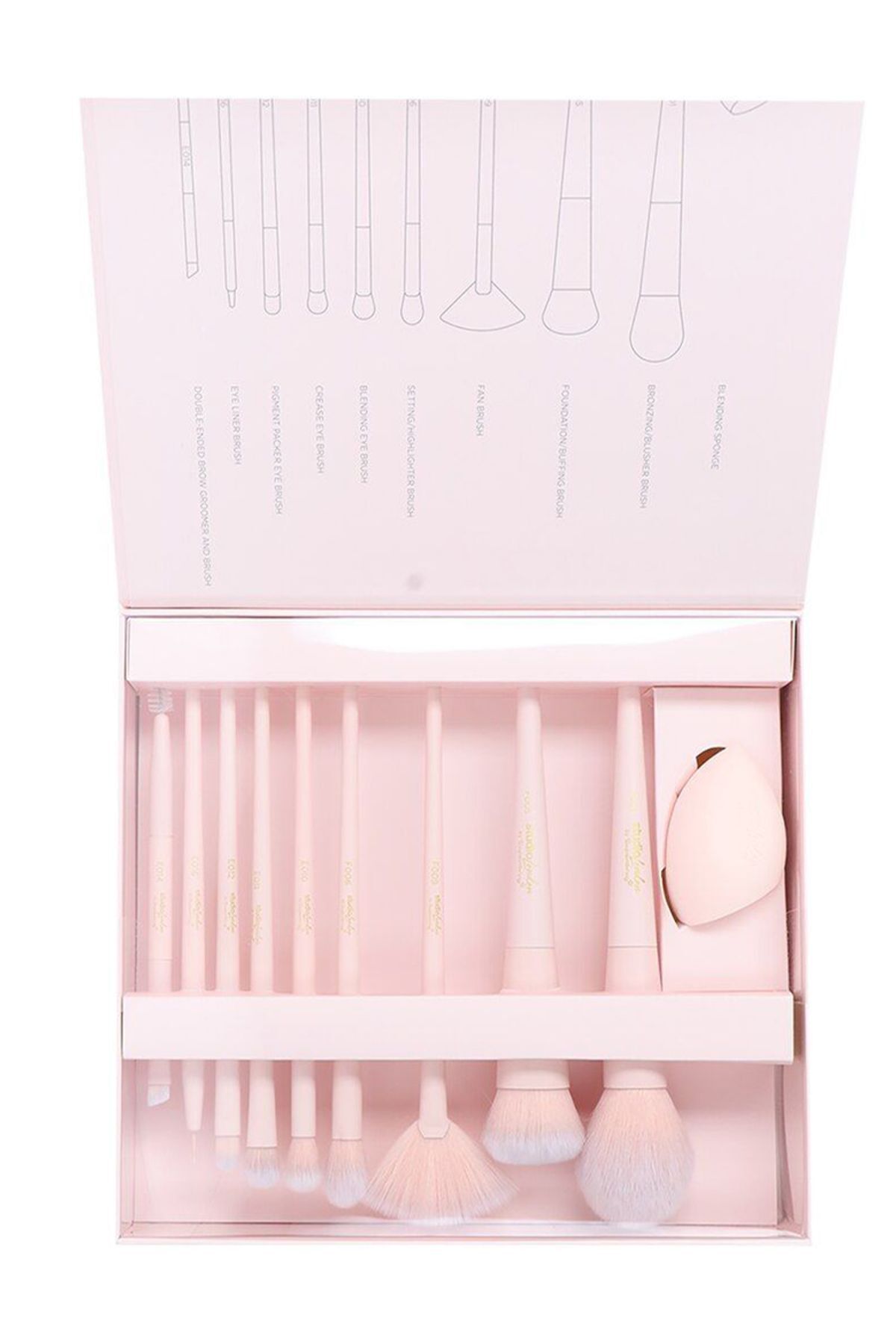 Studio London-Superdrug Studio London Brush Set 10 Pieces 3