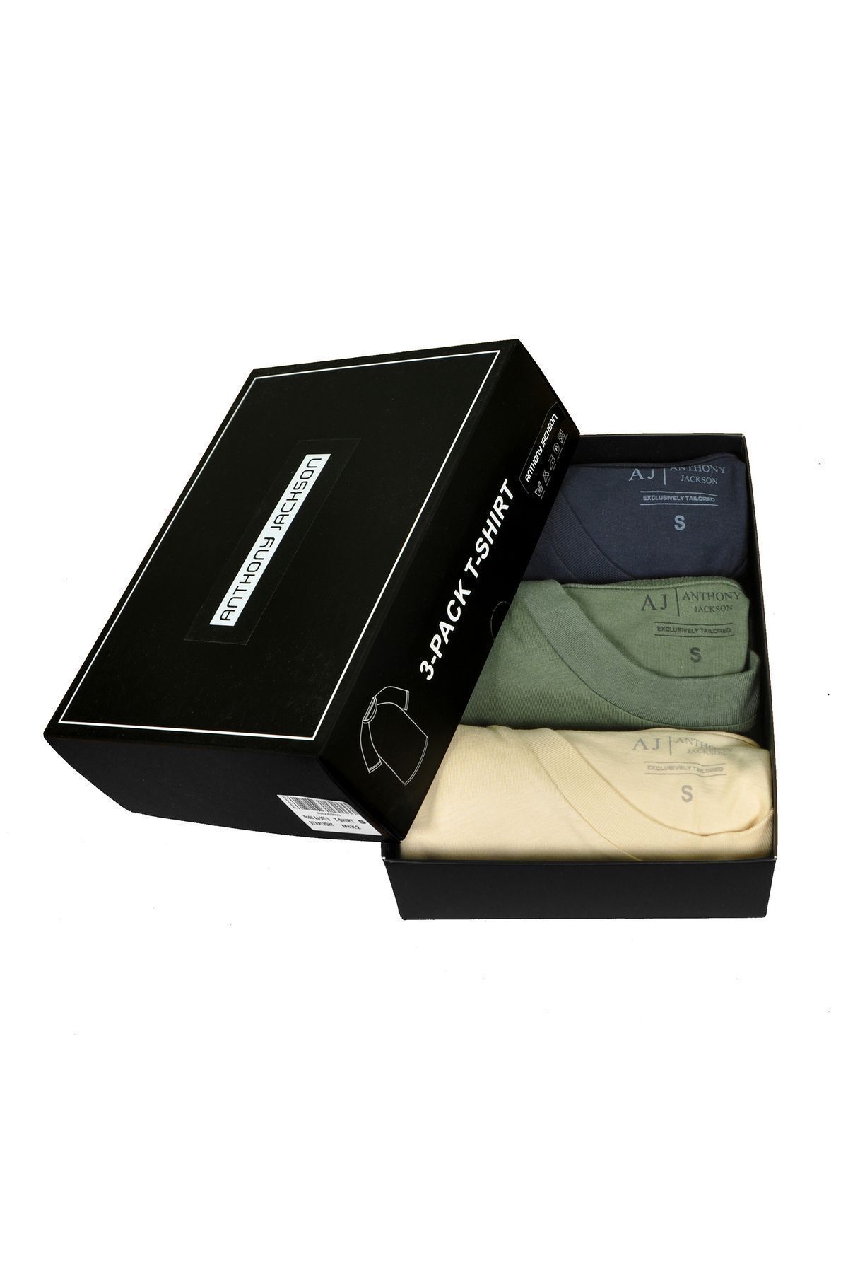 ANTHONY JACKSON-Ανδρικό T-Shirt Premium - Κουτί 3 τεμαχίων, Starlight 7