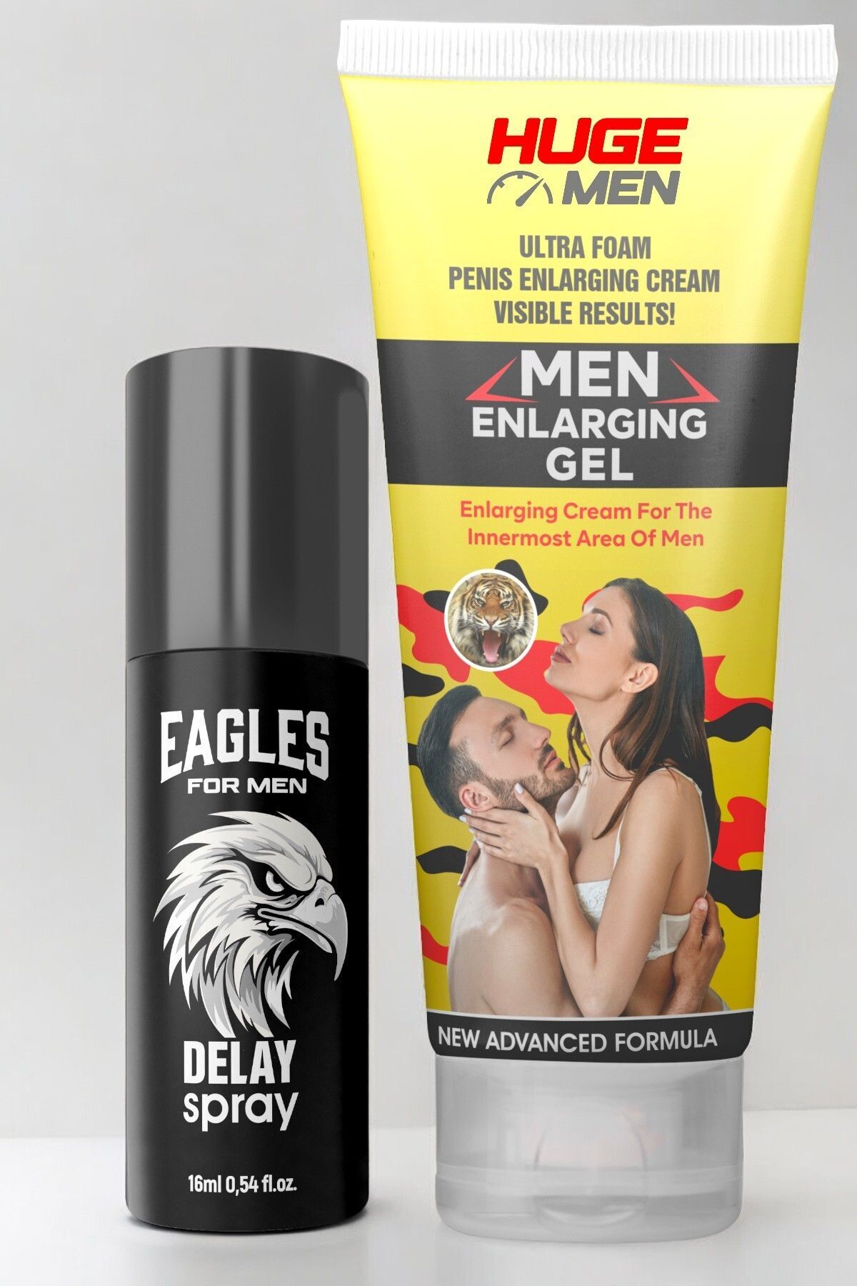 HUGE MEN İtalyan Mücizesi Krem  ve Geciktiricili Etkili 16 ml Sprey
