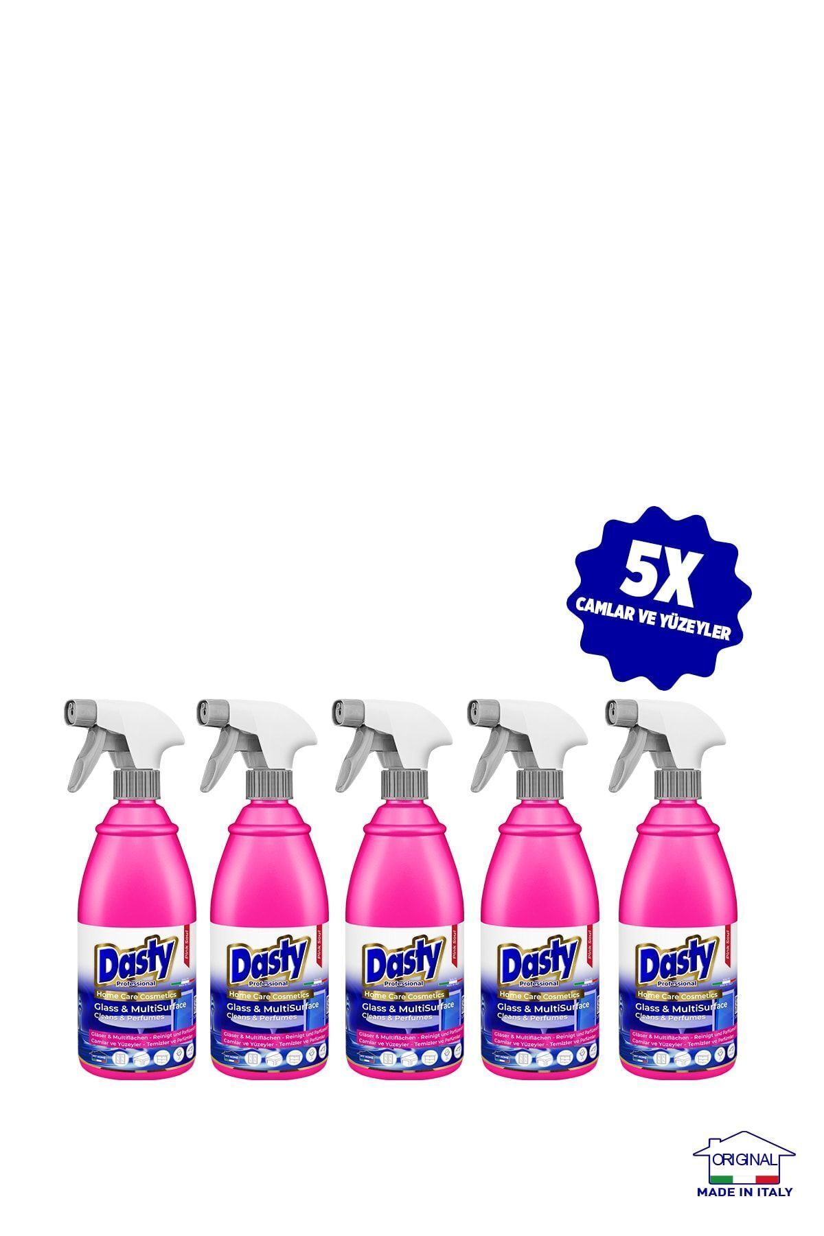 Dasty Camlar ve Yüzeyler 5x 700ml