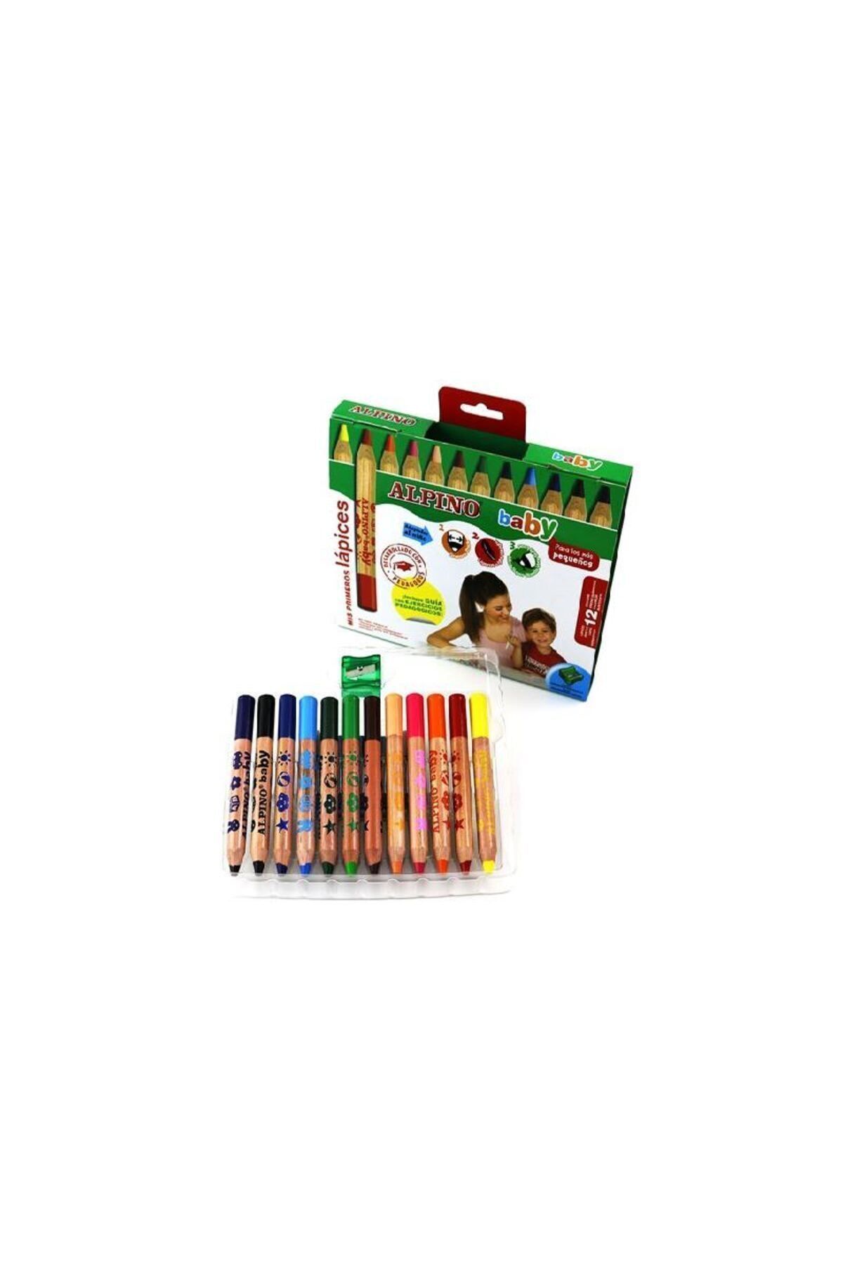 Alpıno-Pack of 12 Dry Paint Baby Pens - Al-0177 3