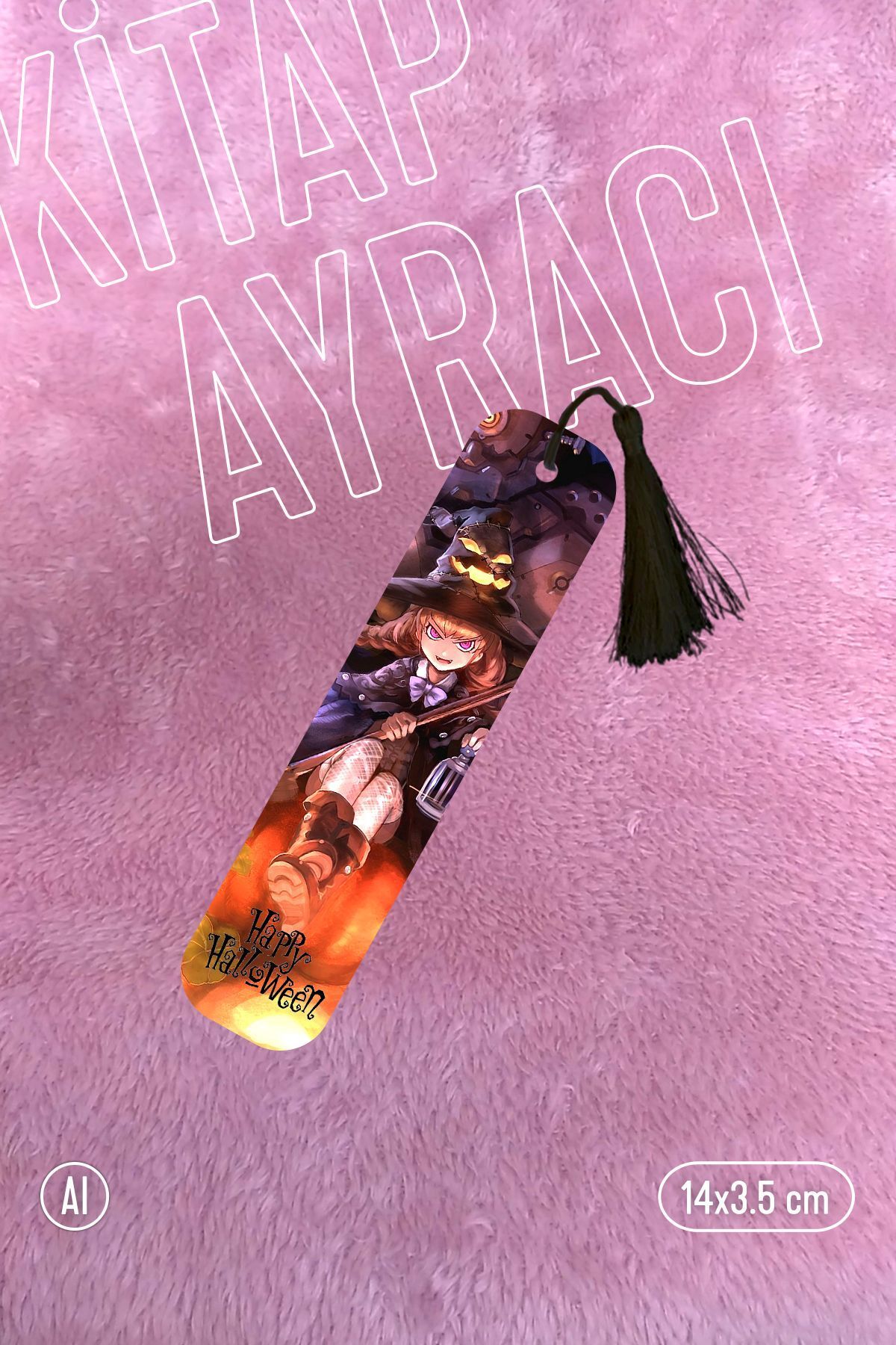 Tenda-Halloween Themed Anime Bookmark 1