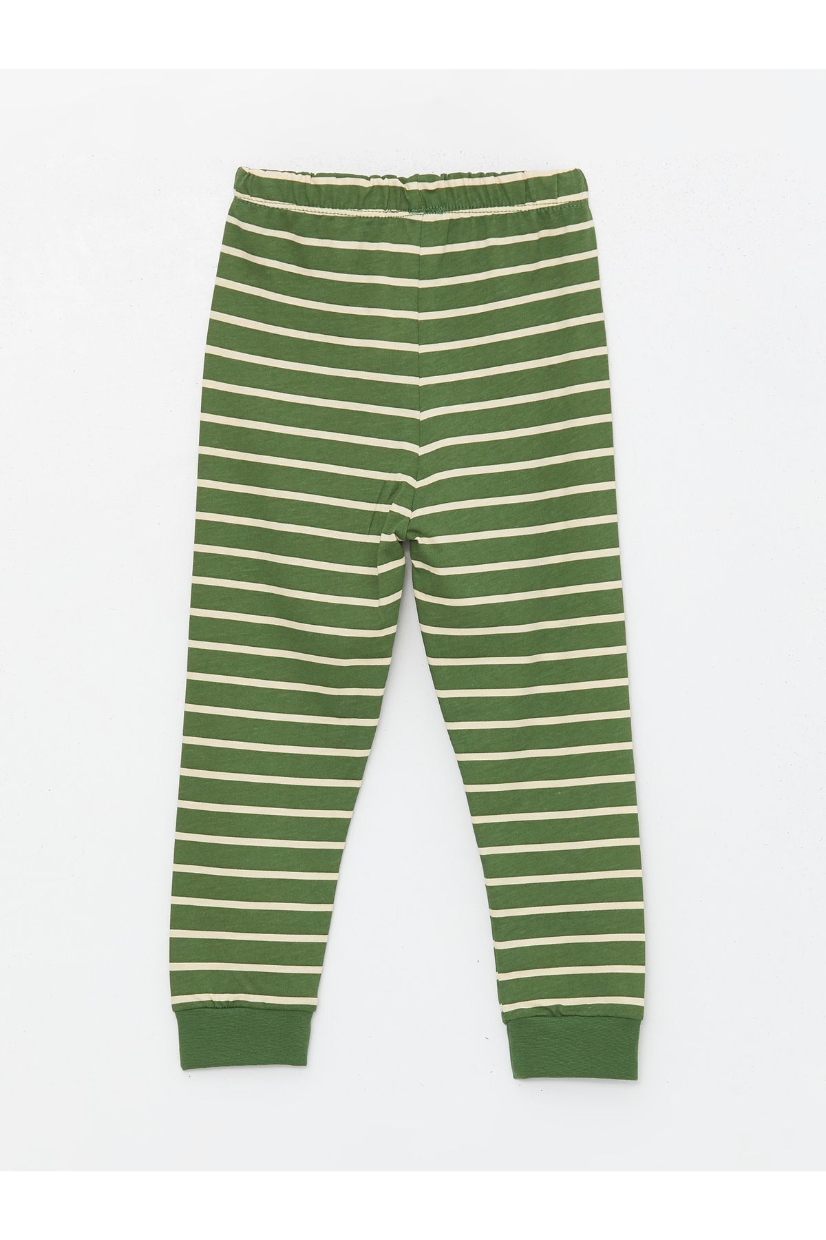 LC Waikiki-Crew Neck Printed Short Sleeve Baby Boy Pajama Set 5