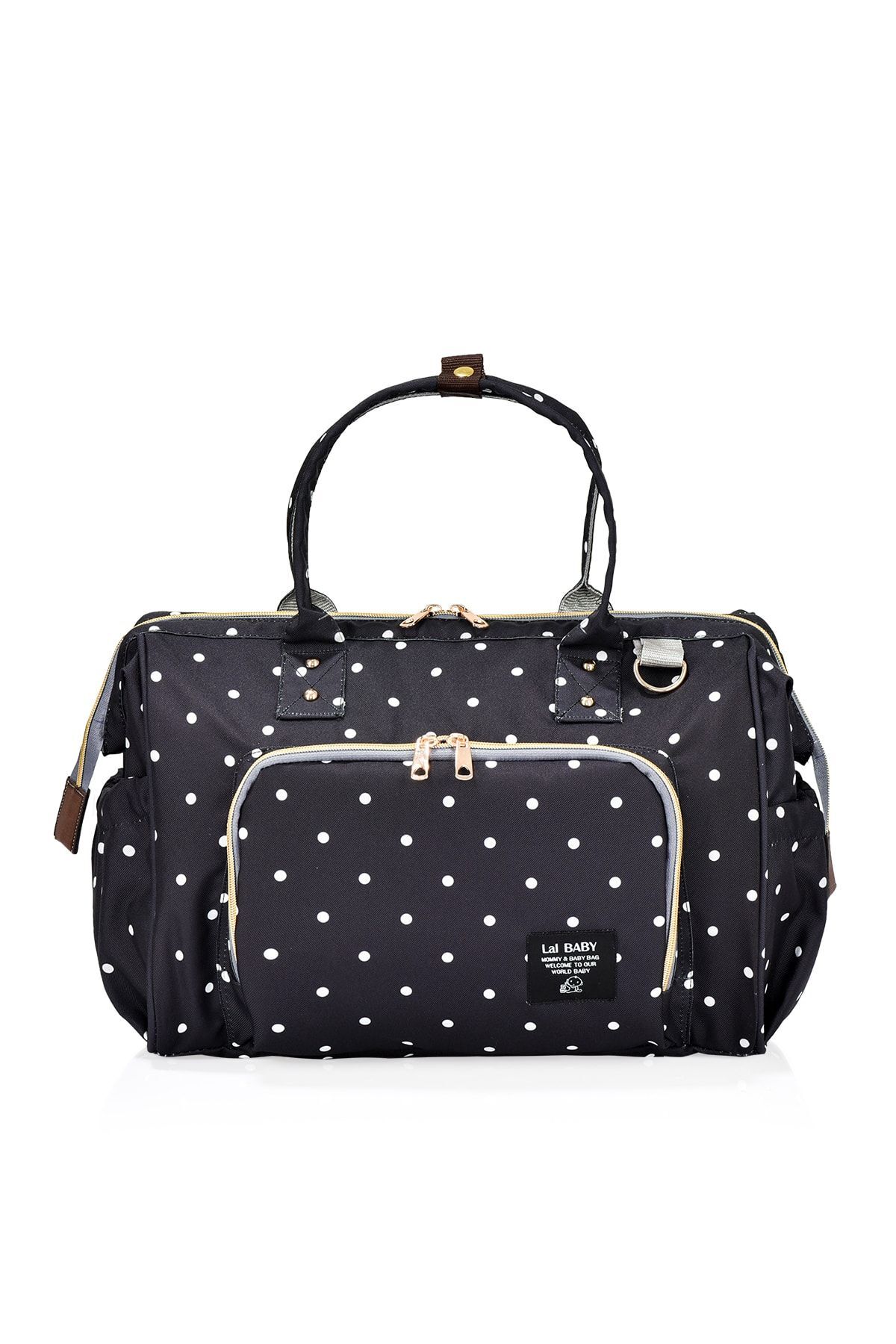 Lal Baby Baggage Bag Puantiye Omuz Askılı Anne Bebek Bakım Çantası