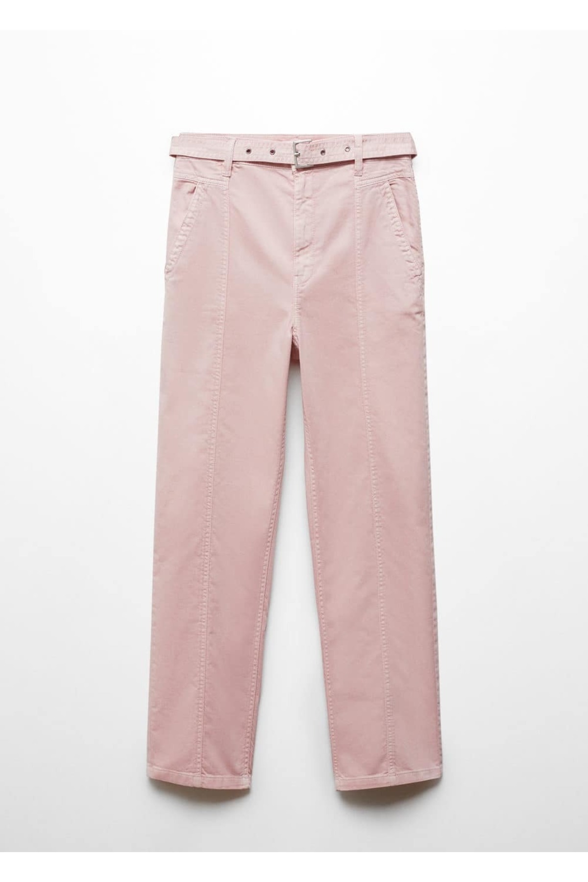Beli Dönük Slouchy Jean Pantolon