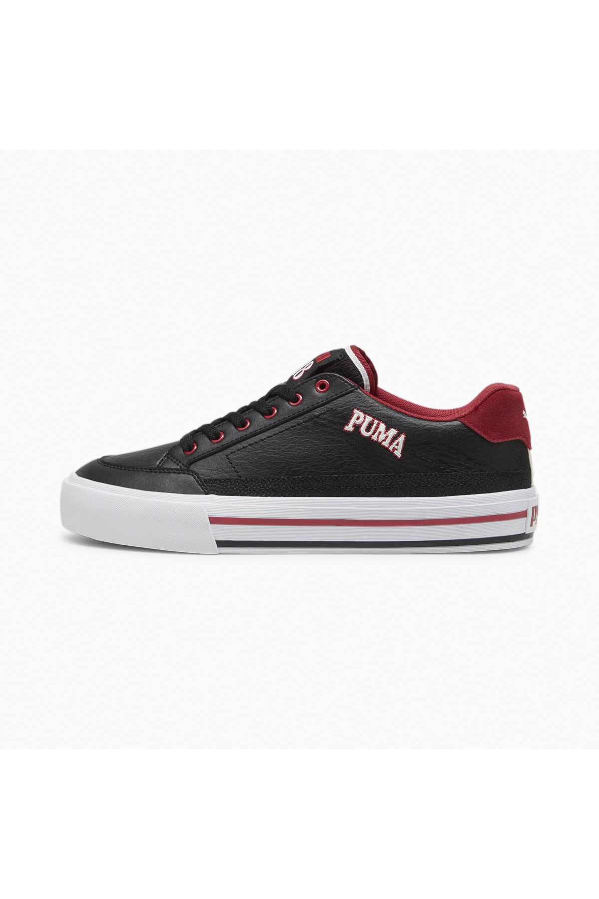 کفش Puma پوما ورزشی مردانه مشکی 395089-02 Court Classic Vulc Retro Club اورجینال - تصویر 1