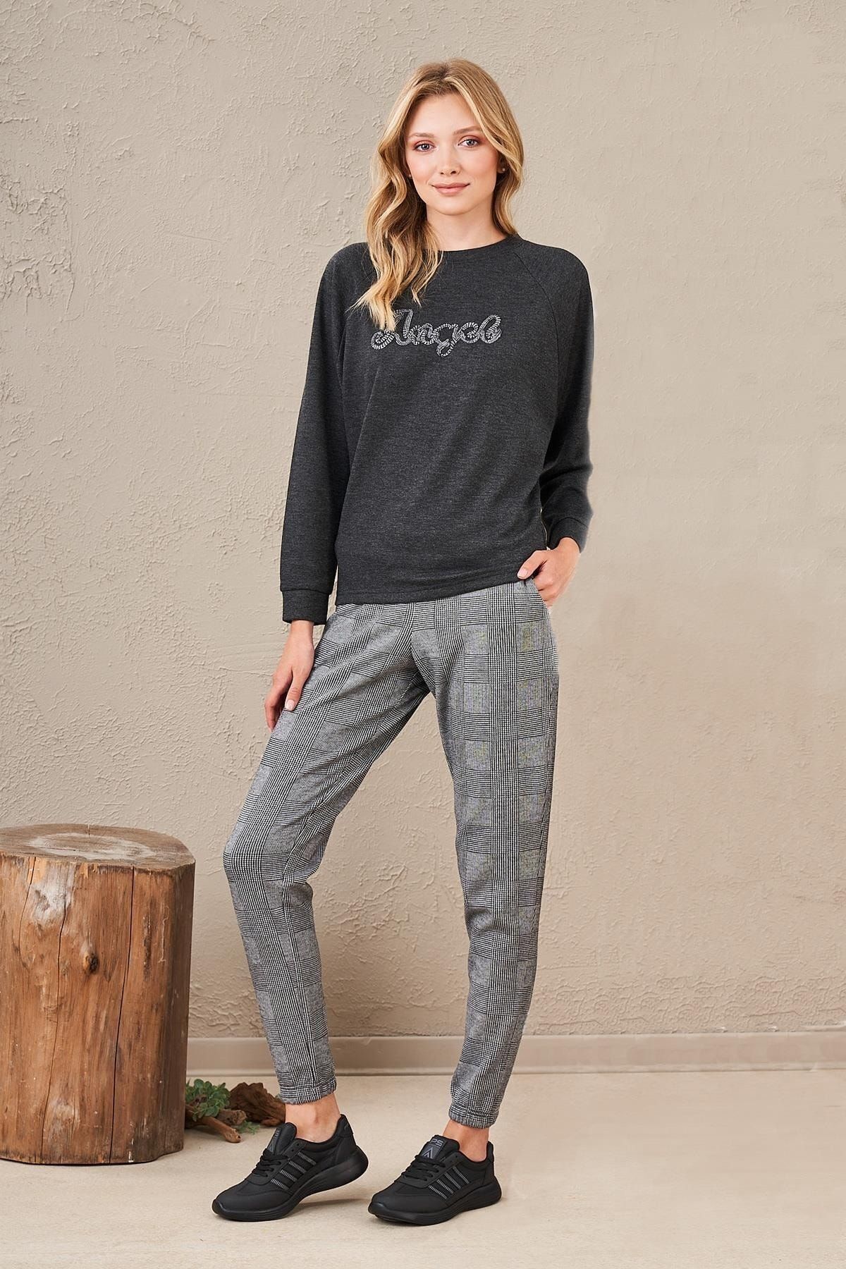 PJS-23576 Women's Embroidered Tracksuit Set 3