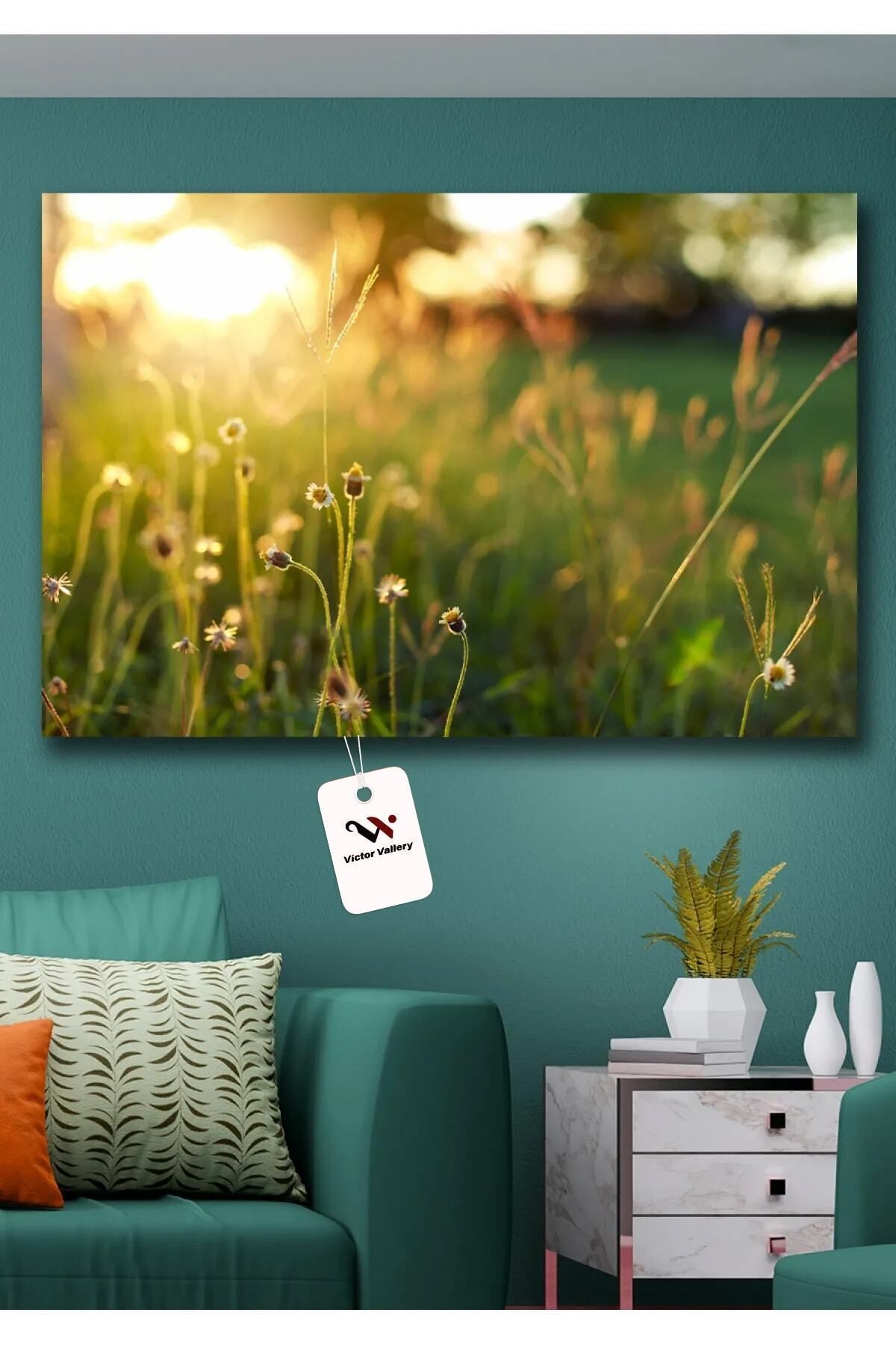 Leaking Sun Canvas Wall Painting