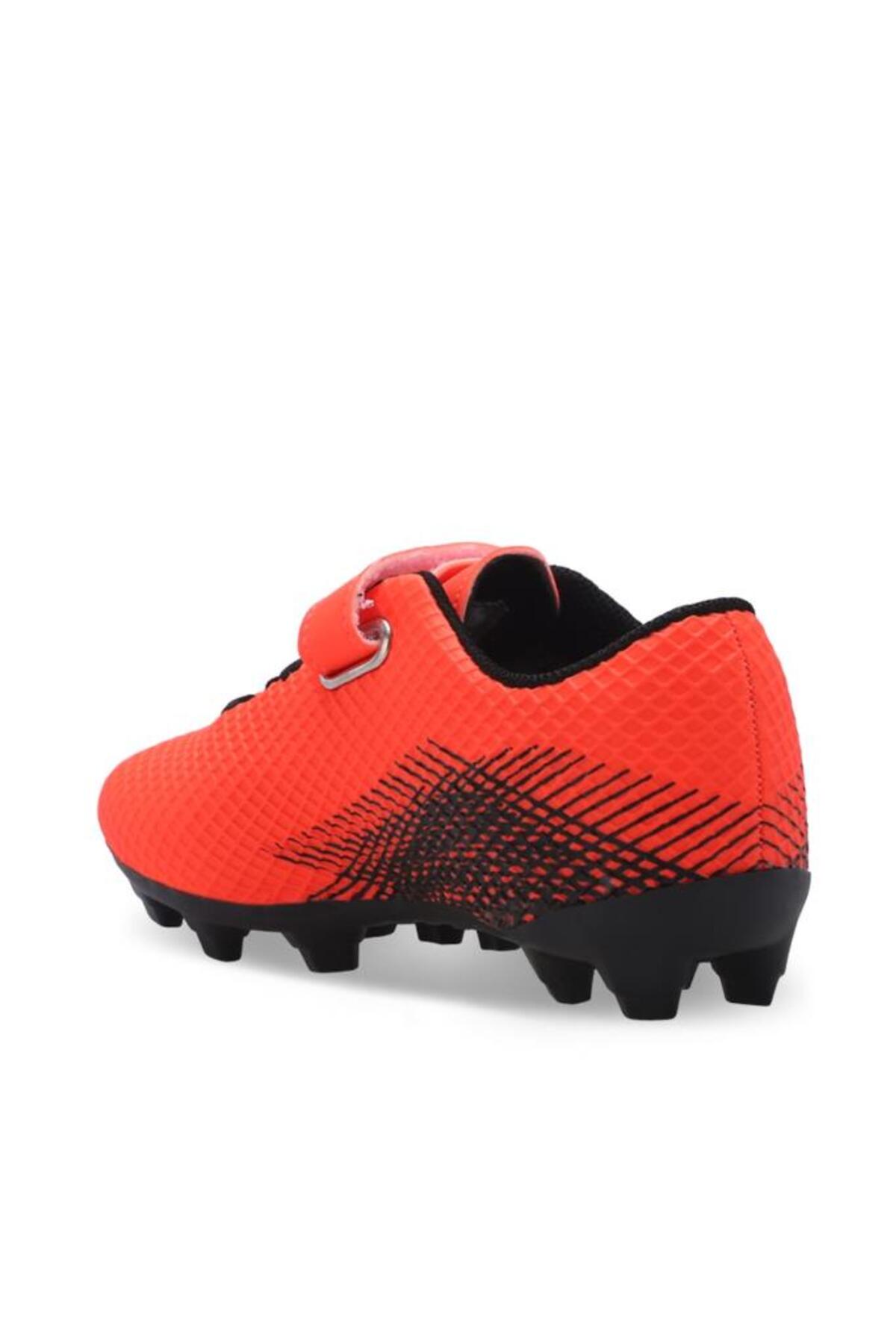 کفش Slazenger فوتبال پسرانه CULTURAL کفش فوتبال بچه گانه یونیسکس نارنجی SA24FF008-760 اورجینال - تصویر 3