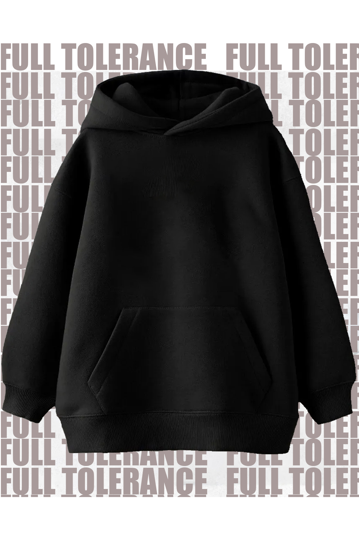 سویشرت پسرانه مشکی FULL TOLERANCE | SALLYMCQUEENSWEATSHİRTÇOCUKGRE اورجینال - تصویر 3