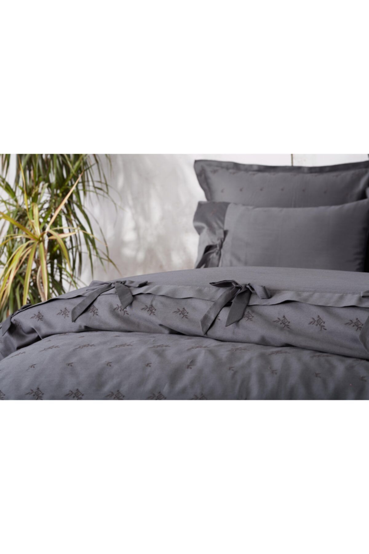 سرویس روتختی سایز بزرگ  سفید اکوکاتنEcocotton | 55NVRECCA اورجینال - تصویر 2