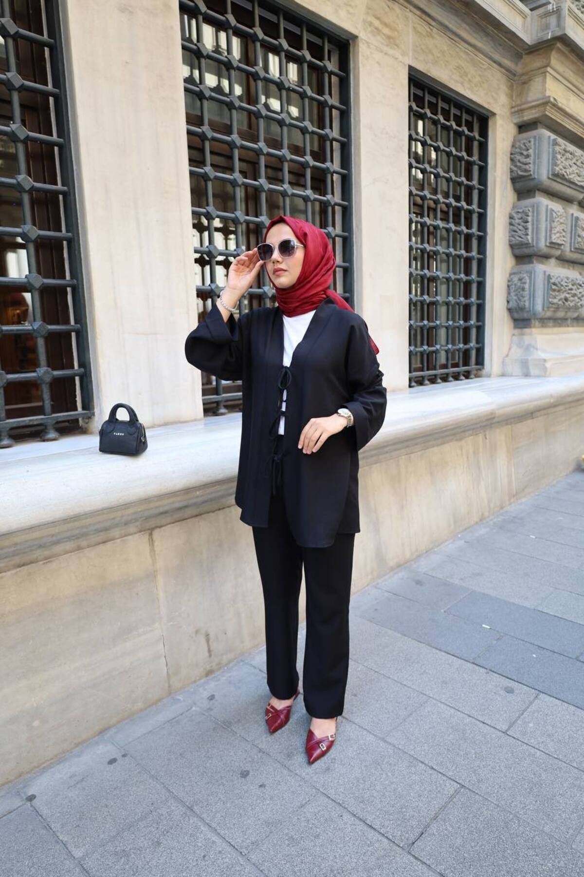 kimono  tesettür takım