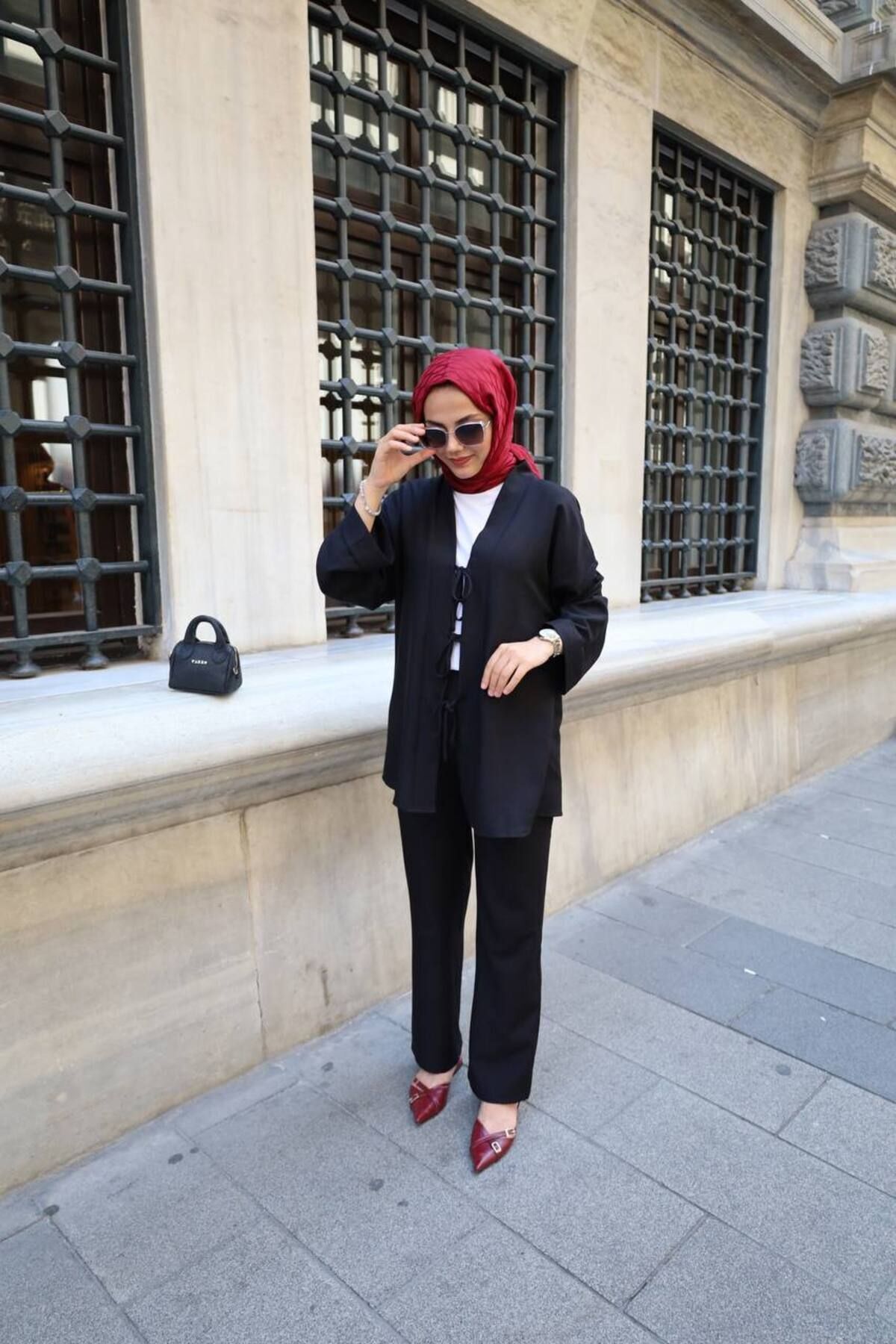 kimono  tesettür takım