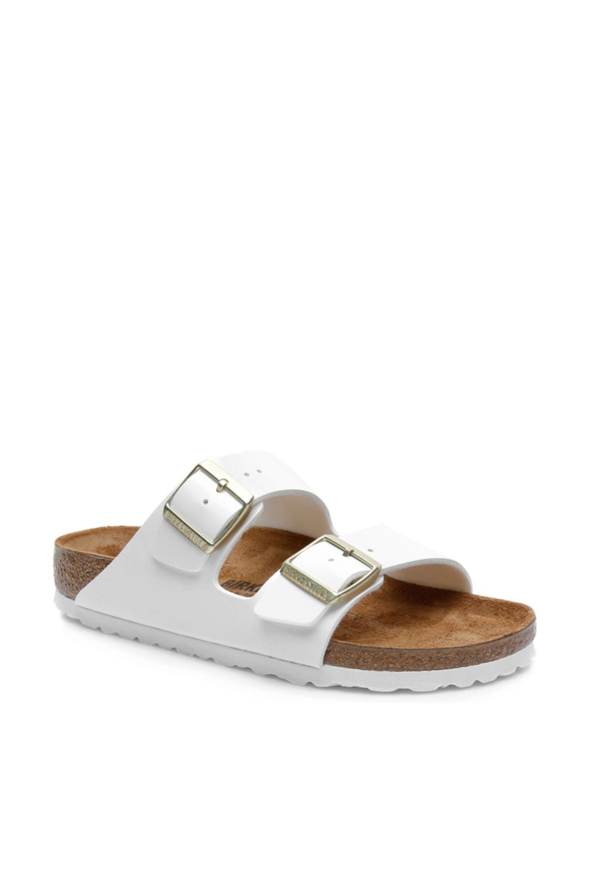 دمپایی سفید زنانه آریزونا BF 1005294 Birkenstock