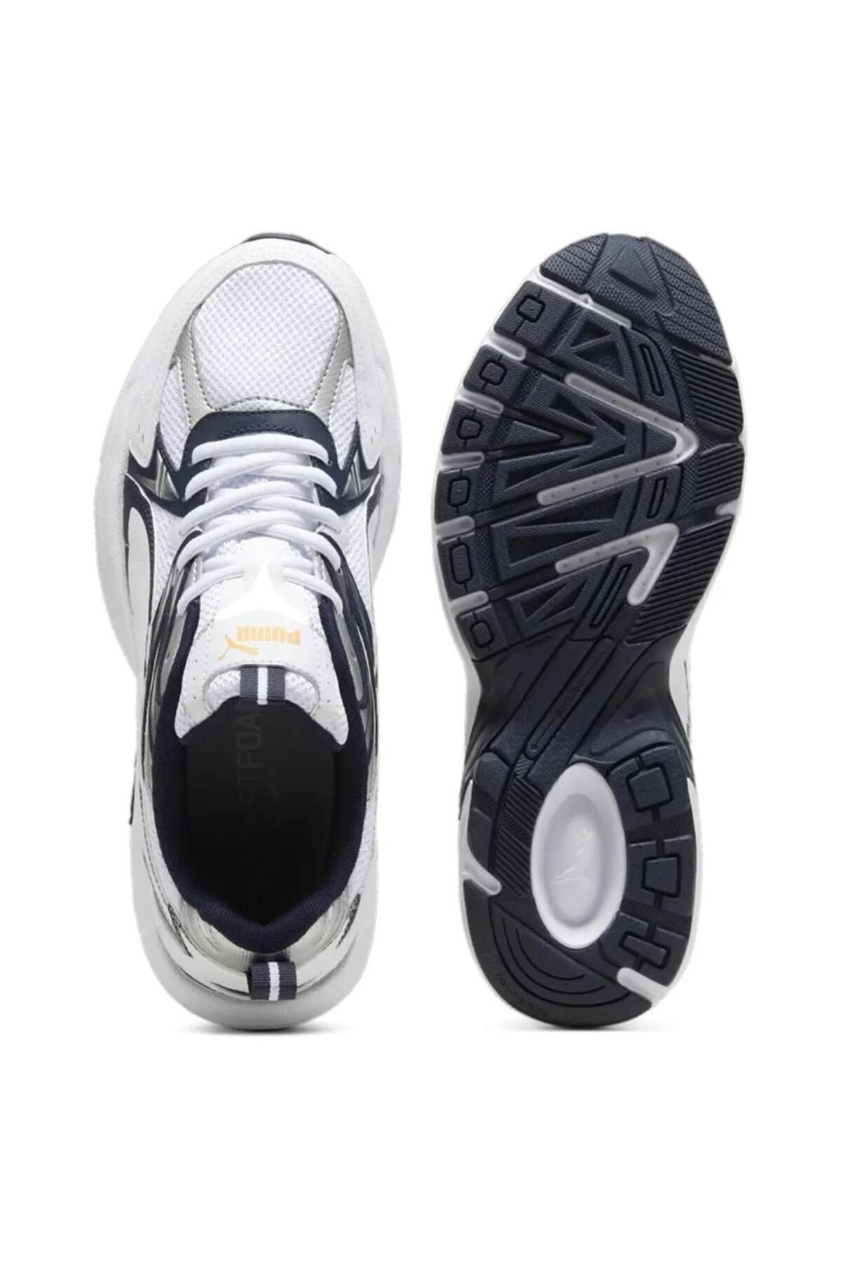 کفش Milenio Tech Puma پوما White-PUMA Black-PUMA 39232201 اورجینال - تصویر 4