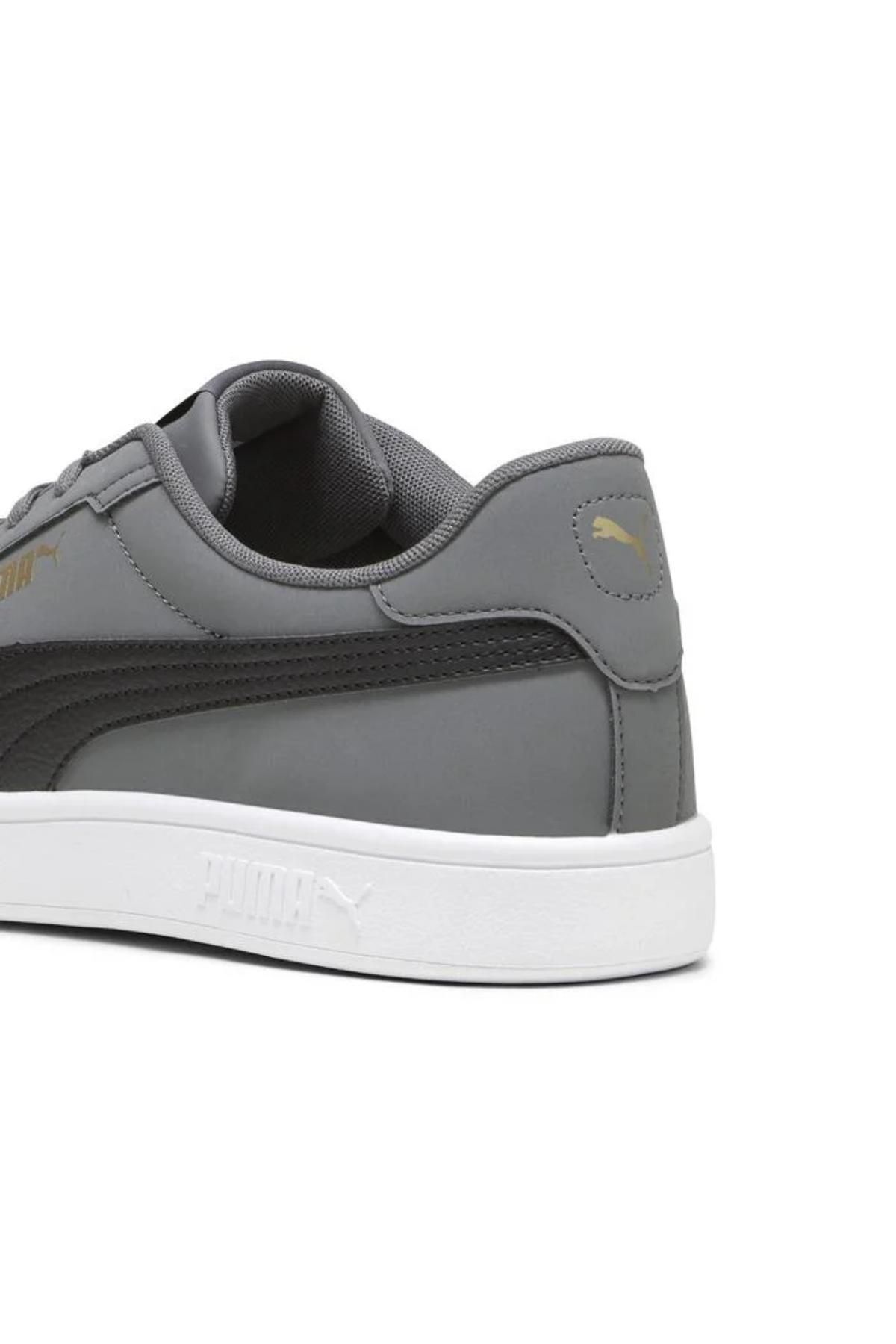 Puma-Pantofi pentru bărbați, gri Smash 3.0 Buck, pantofi pentru bărbați VO 39233602 4