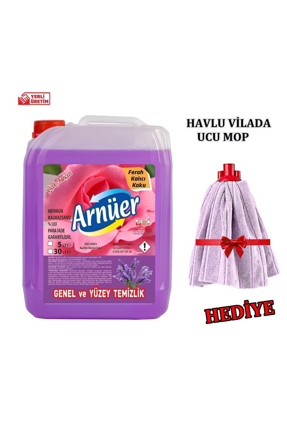 ARNÜER Yüzey Temizleyicisi Lavanta 5 Lt