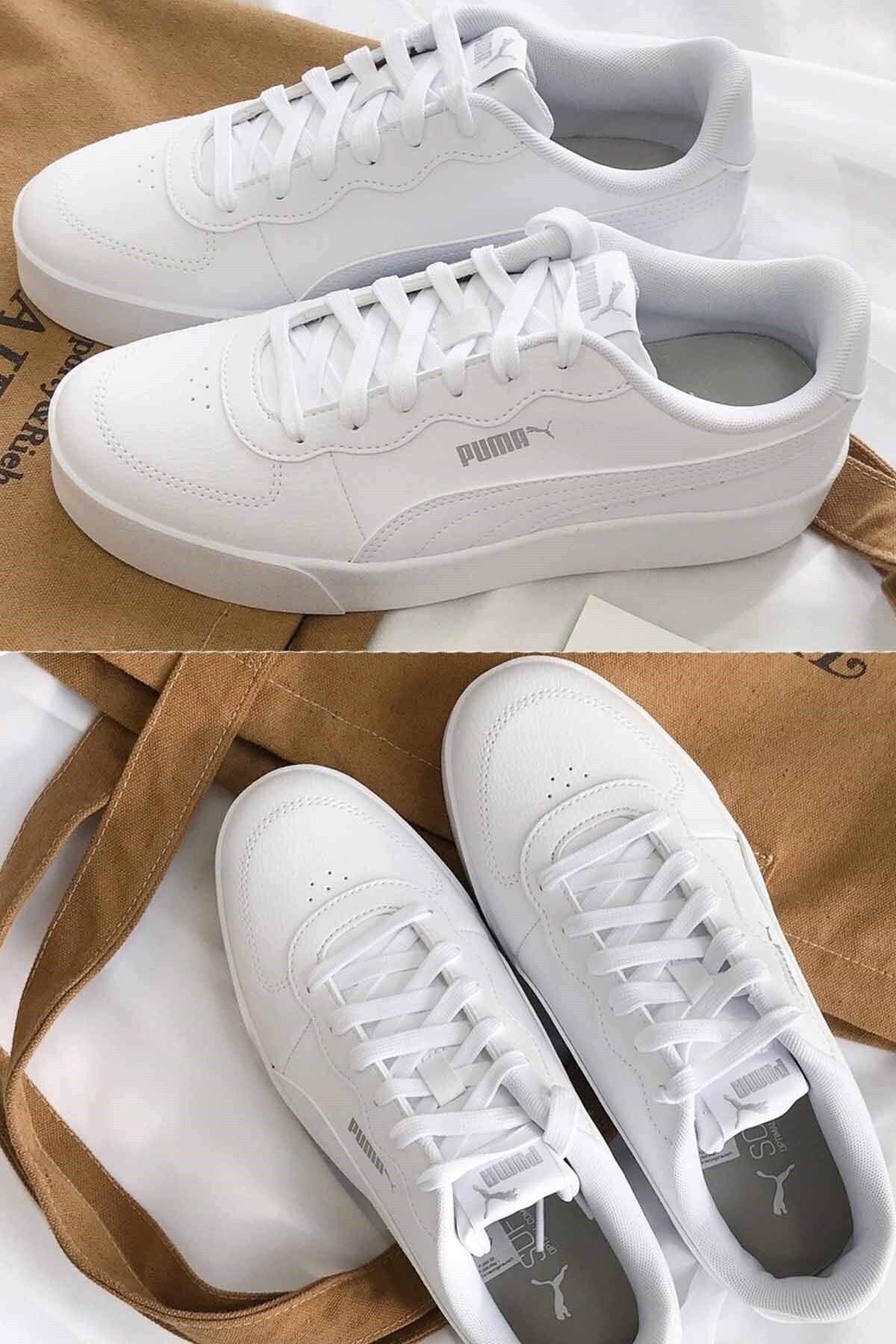 کفش پیاده روی سفید زنانه های ورزشی B7 روزانه 02 2 Puma