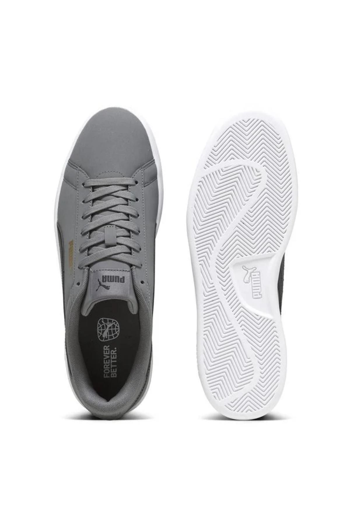 Puma-Pantofi pentru bărbați, gri Smash 3.0 Buck, pantofi pentru bărbați VO 39233602 7