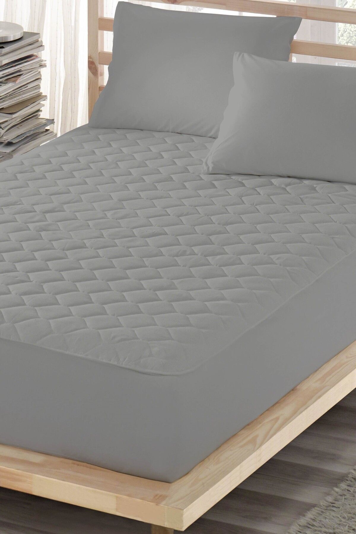 محافظ تشک  خاکستری ELY PARKER | YSTK79 اورجینال - تصویر 2