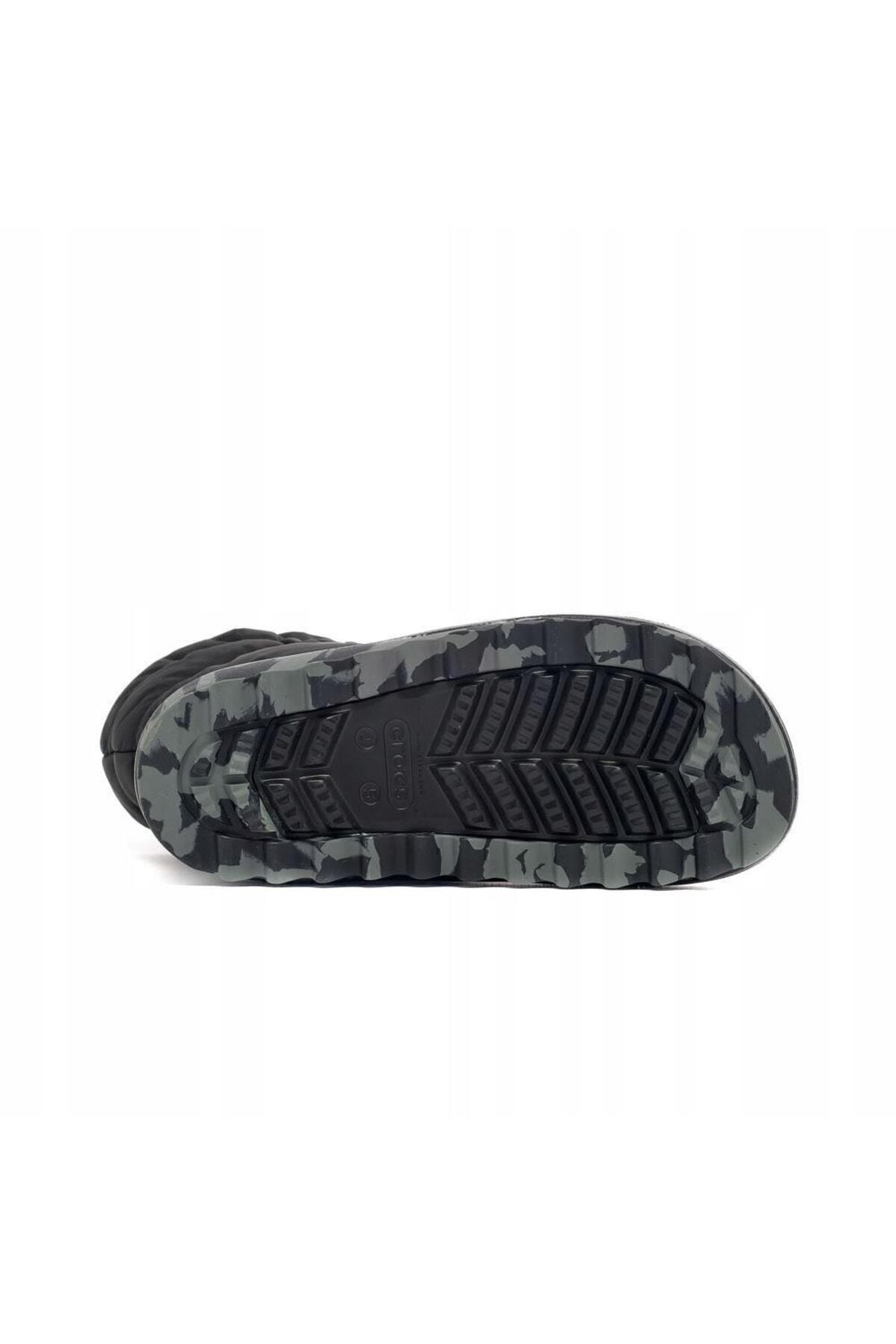 چکمه برفی مشکی مردانه و زنانه 207684 001 های زمستانی نئو پاف کلاسیک Crocs