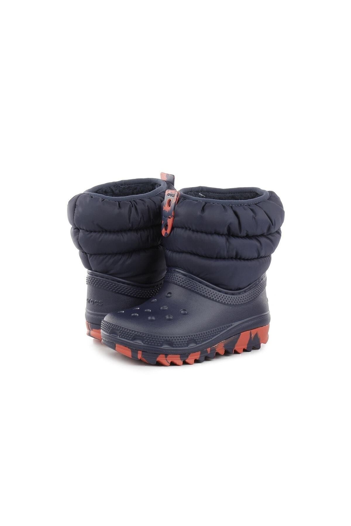 چکمه برفی آبی مردانه و زنانه های زمستانی نئو پاف کلاسیک 207684 410 Crocs